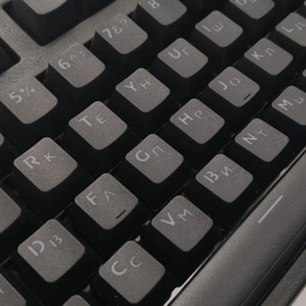 106 шт. маслостойкие переключатели для механической клавиатуры Русская поддержка