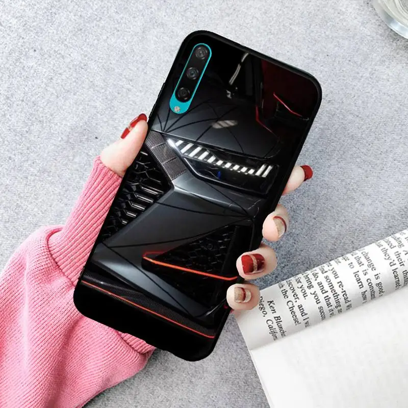 

Supercar RS-compatible Phone Case For Huawei P20 30 40 Pro Mate 20x 30 40 Pro Nova6 7 Honor 9X 10