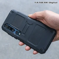 for xiaomi mi 10 pro 5g fatbear tactical military grade rugged shockproof armor buffer case soft cover
