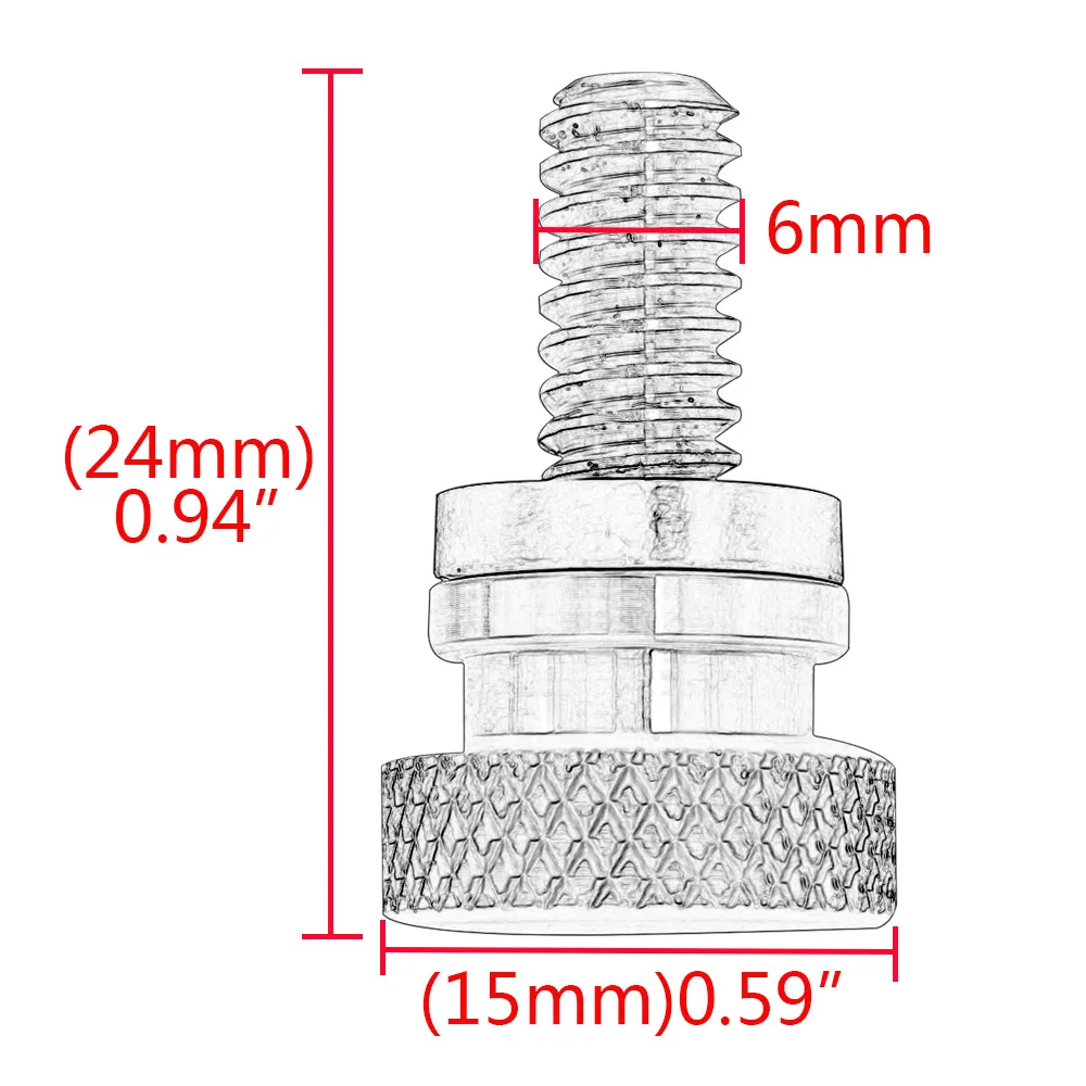 Мини задний сиденье на крыле винтовое крепление номерного знака черное