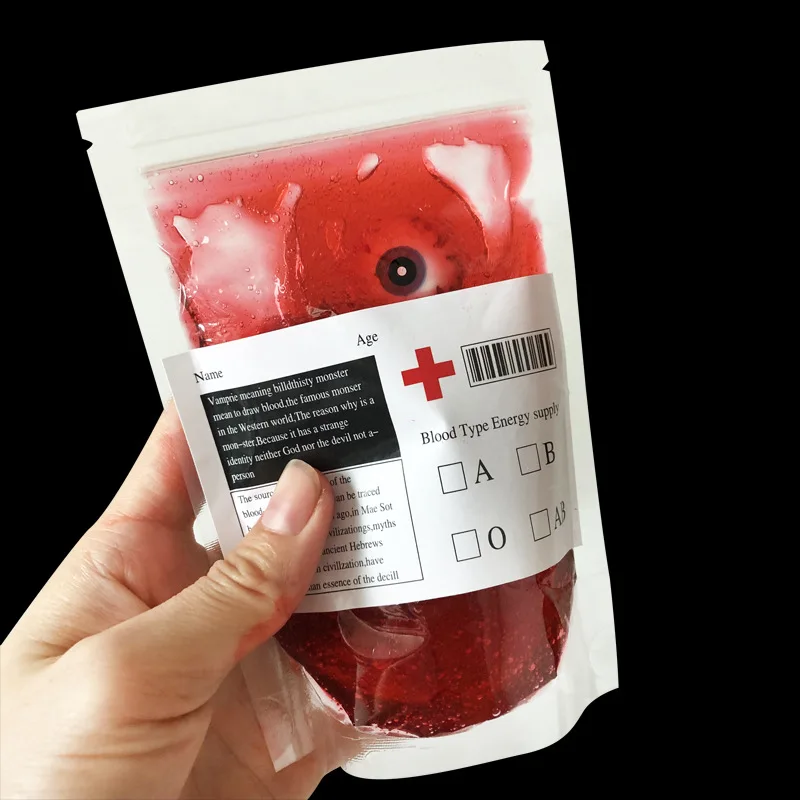 Хеллоуин кровяные глаза слизь кристалл Грязь пластилин Жевательная Полимерная