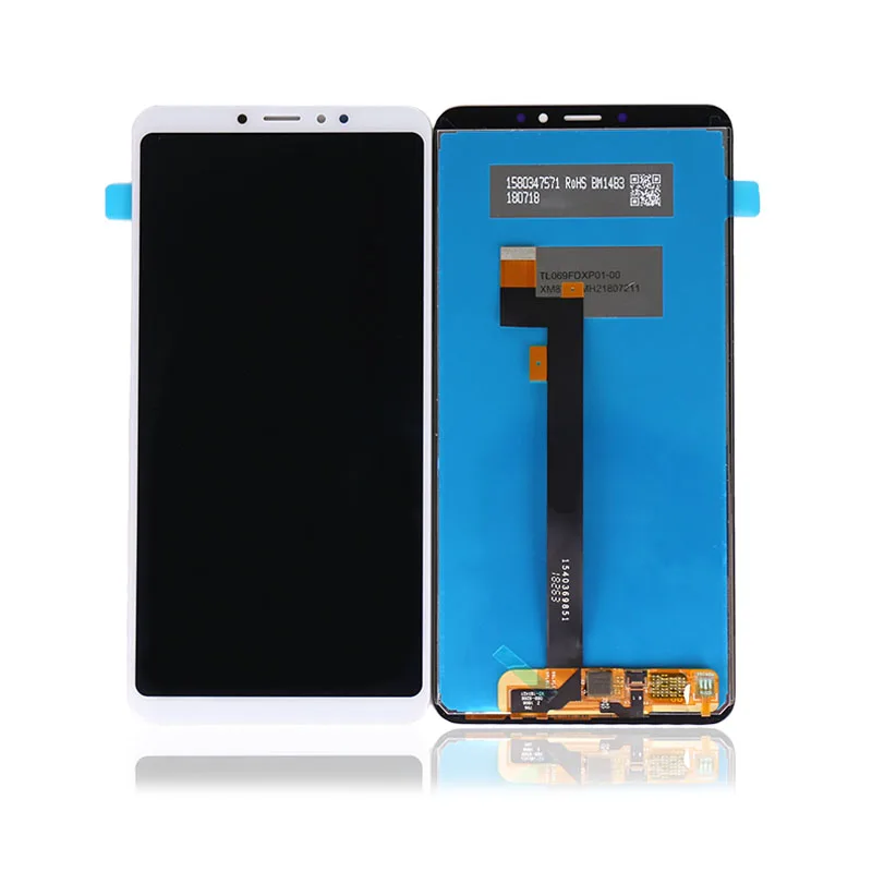 ЖК дисплей с сенсорным экраном и дигитайзером в сборе для Xiaomi Mi Max 3 сменный