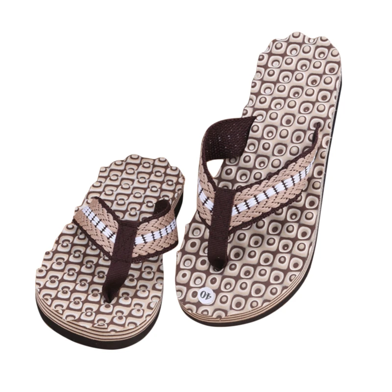 

2021 New Arrival Summer Men Flip Flops High Quality Beach Sandals Anti-Slip Zapatos Hombre Casual Shoes Wholesale