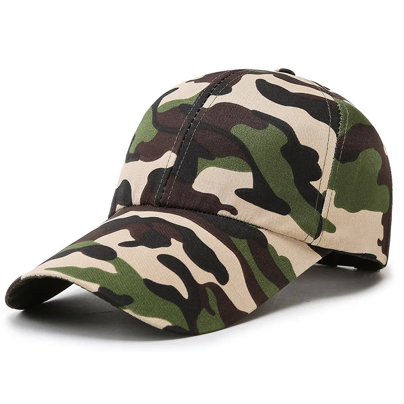 

New Camouflage Baseball Cap Men Women Tactical Snapback Caps Outdoor Spring and Summer Unisex Visor Dad Hats