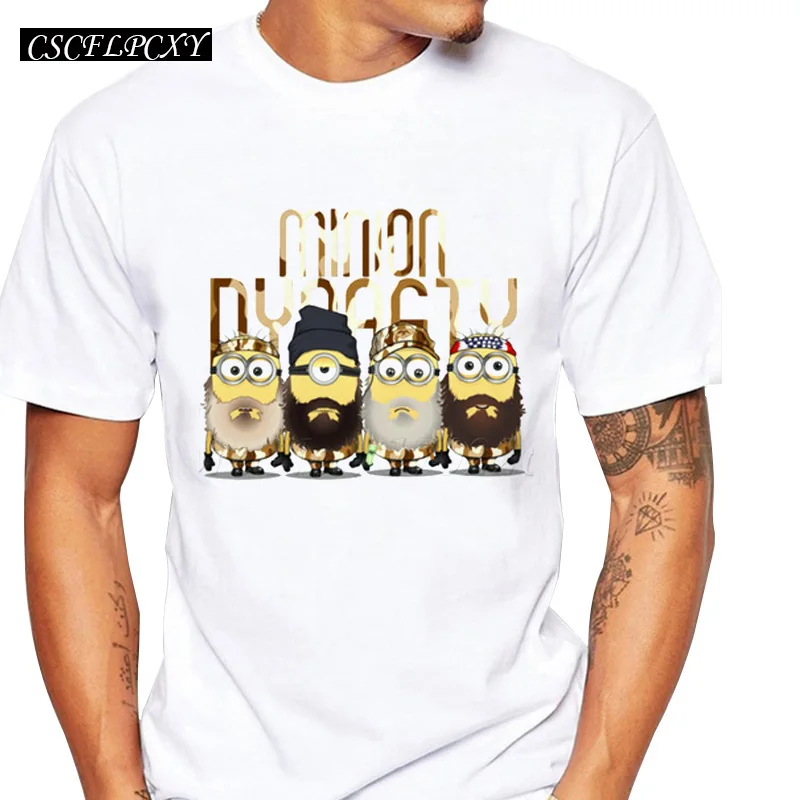 Мужская футболка с короткими рукавами модный Азиатский стиль династии миньонов