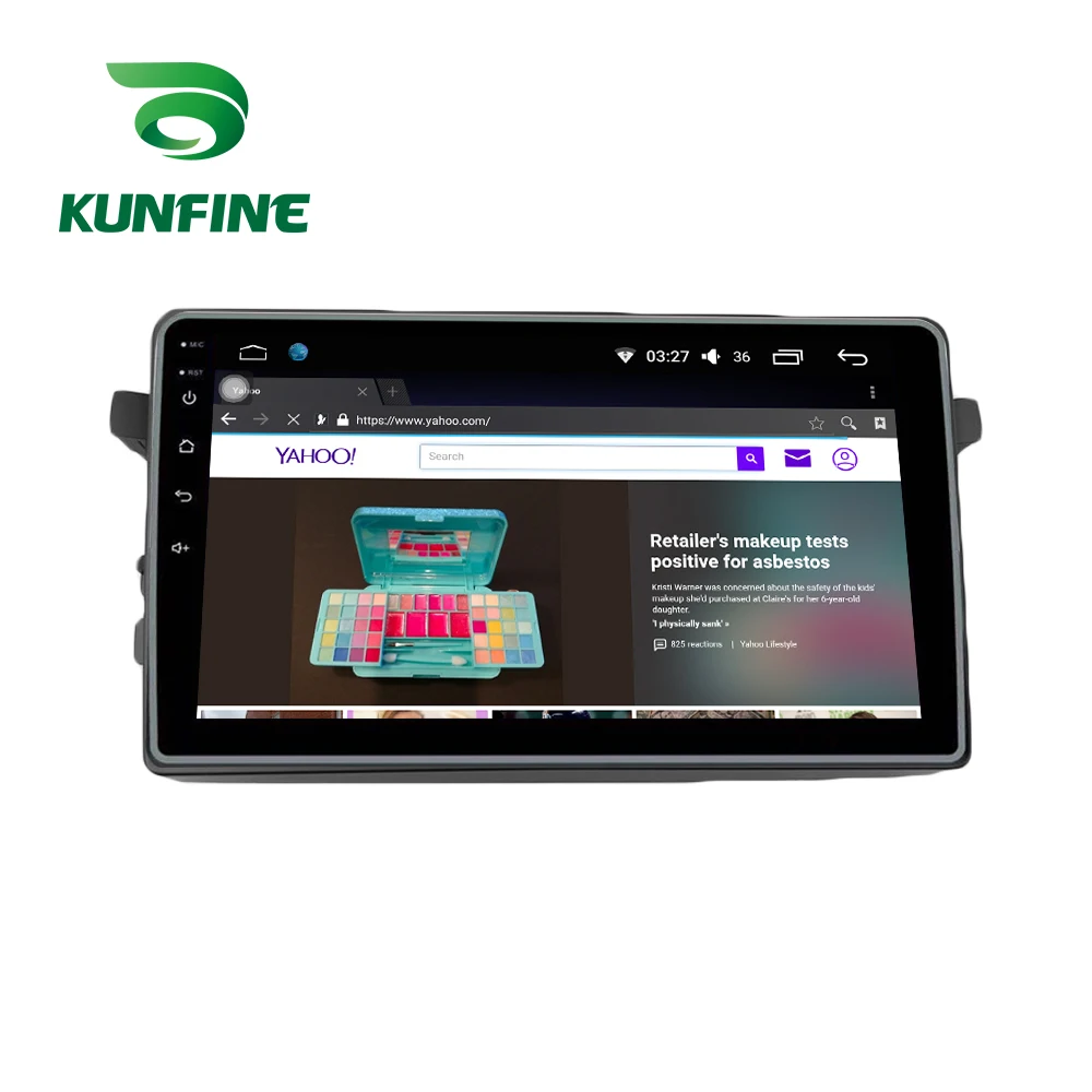 Восьмиядерный автомобильный DVD плеер с GPS навигацией Android 10 0 автомобильная