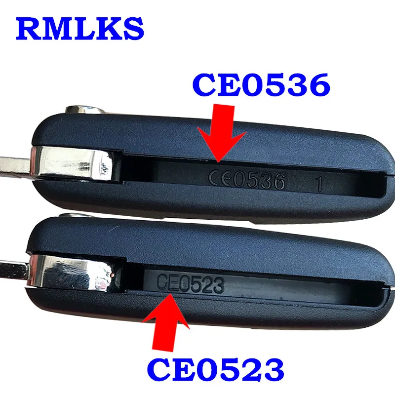 4 кнопки флип Floding дистанционного ключа Fob чехол в виде ракушки Uncut Blade подходит для