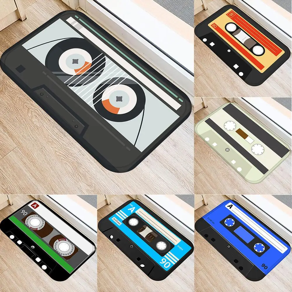 Классический фланелевый нескользящий коврик 40x60 см для кухни ванной комнаты