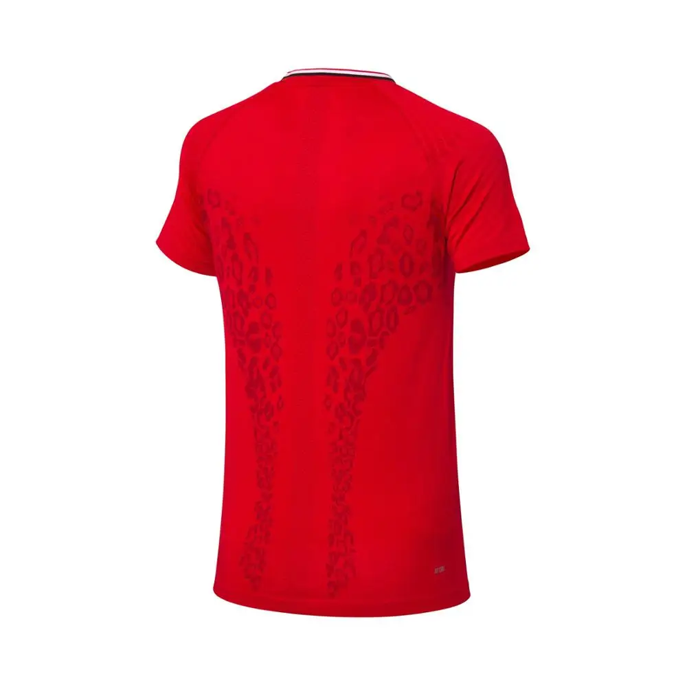 Женская дышащая футболка Li Ning для соревнований по бадминтону версия фанатов