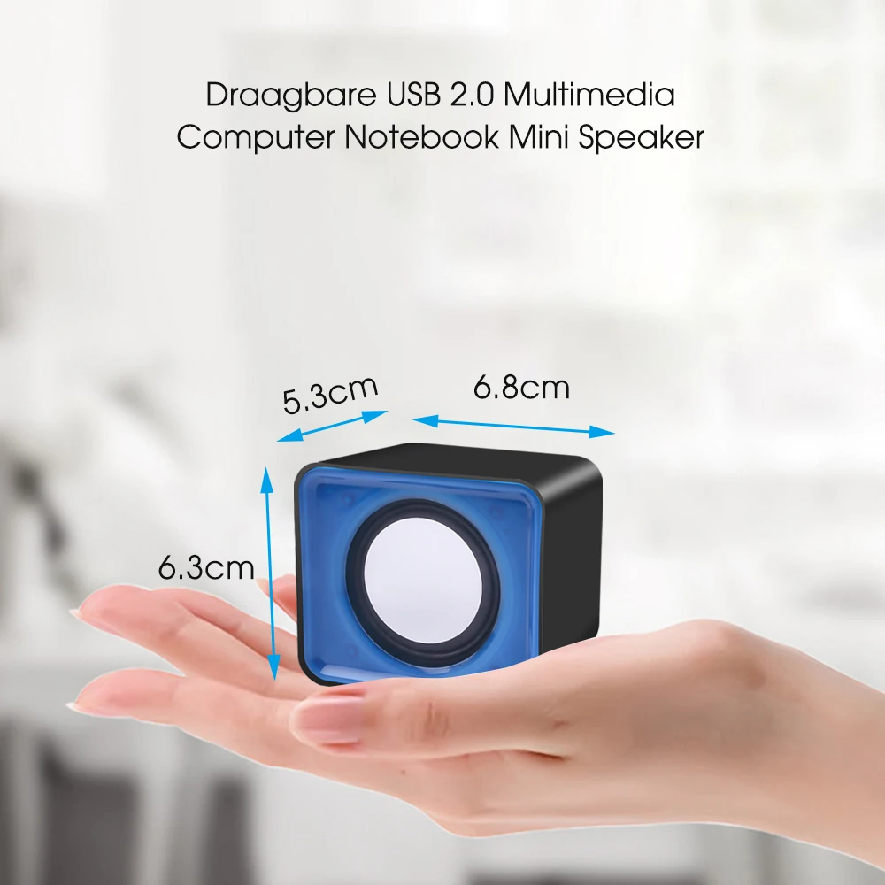 Портативная мультимедийная мини Колонка Kebidu USB2.0 мультимедийный настольный