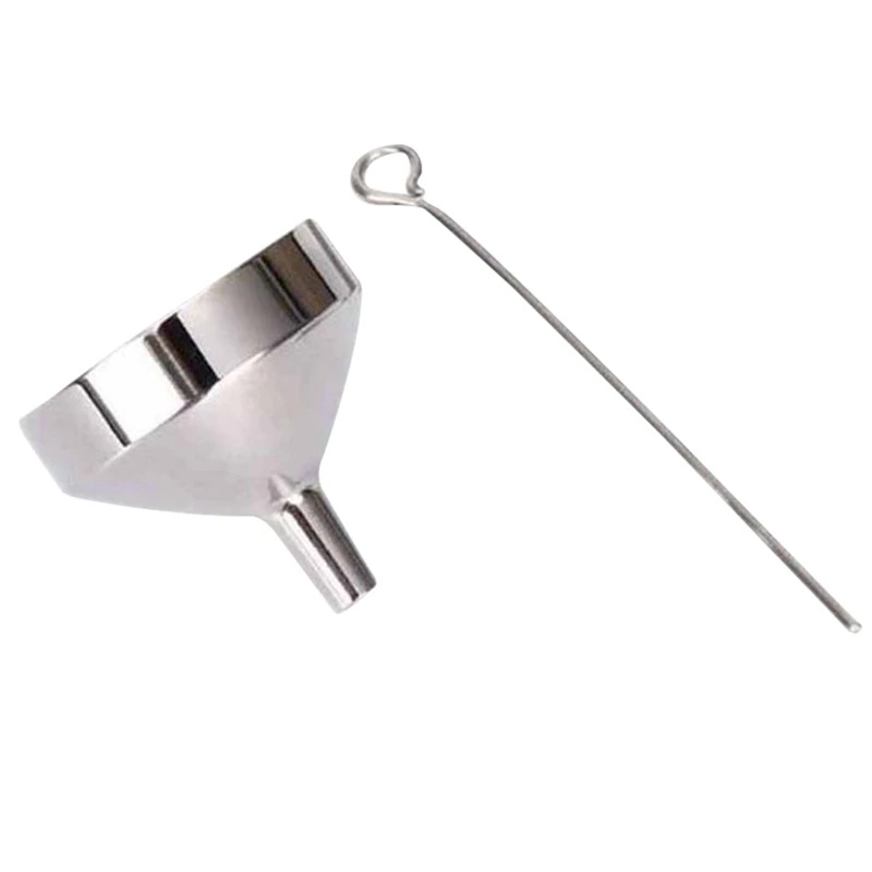 

Ash Urn Pendant Jewelry Stainless Steel Funnel Filler Kit Tool For Cremation Necklace