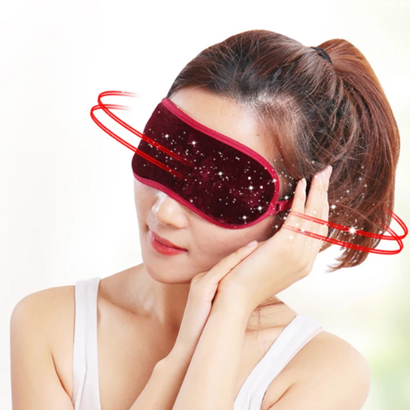 Модная мягкая турмалиновая маска для глаз тени сна с повязкой на глаза