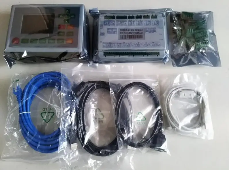RUIDA RD RDC6442S Co2 лазерный, с обработчиком цифрового сигнала и контроллером для лазерной гравировки и резки RDC6442S-B(EC) RDC6442G