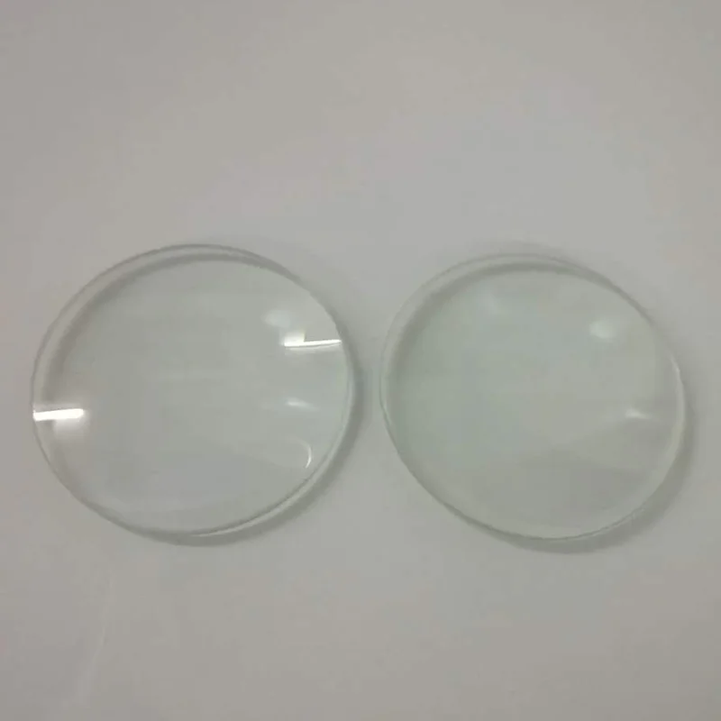 2pcs 40mm Optical Glass Focal Length Optics Double Convex Lens Focus 100mm Physical Experiment Bi-Convex lens | Инструменты