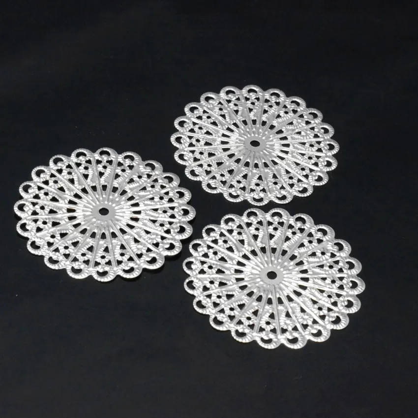 20 шт. филигранные цветочные обертки металлические поделки подарочные украшения