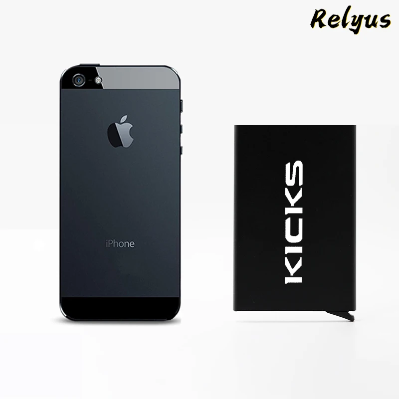 Держатель для кредитных карт с защитой от кражи мужчин и женщин тонкие