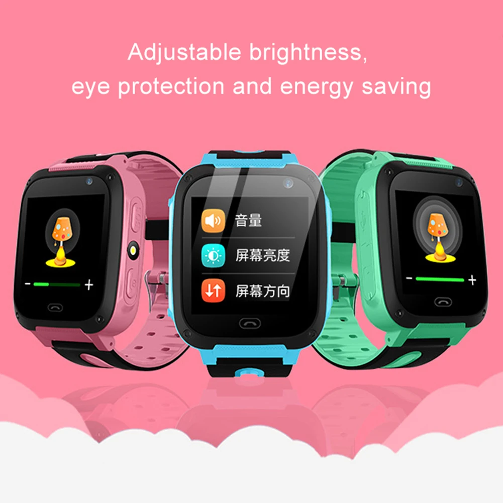 Лидер продаж для детей S4 водонепроницаемый сигнал SOS GPS локатор сенсорный экран