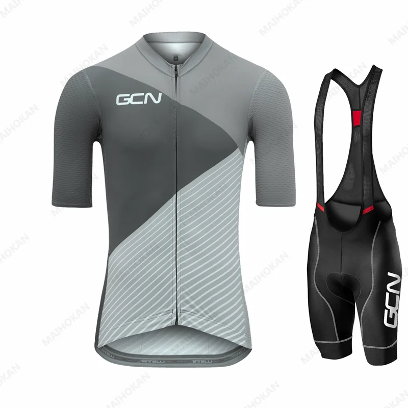 

2021 GCN велосипедный комплект, Мужская велосипедная Джерси с коротким рукавом, велосипедная одежда, комплект Mtb, велосипедная одежда, Триатлон...