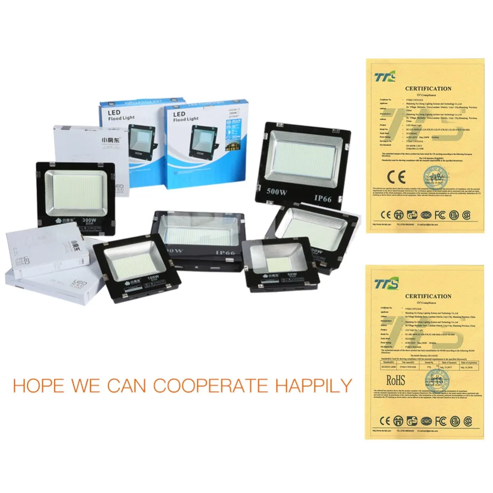 200 Вт светодиодные прожекторы ip66 Светодиодные водонепроницаемые наружные