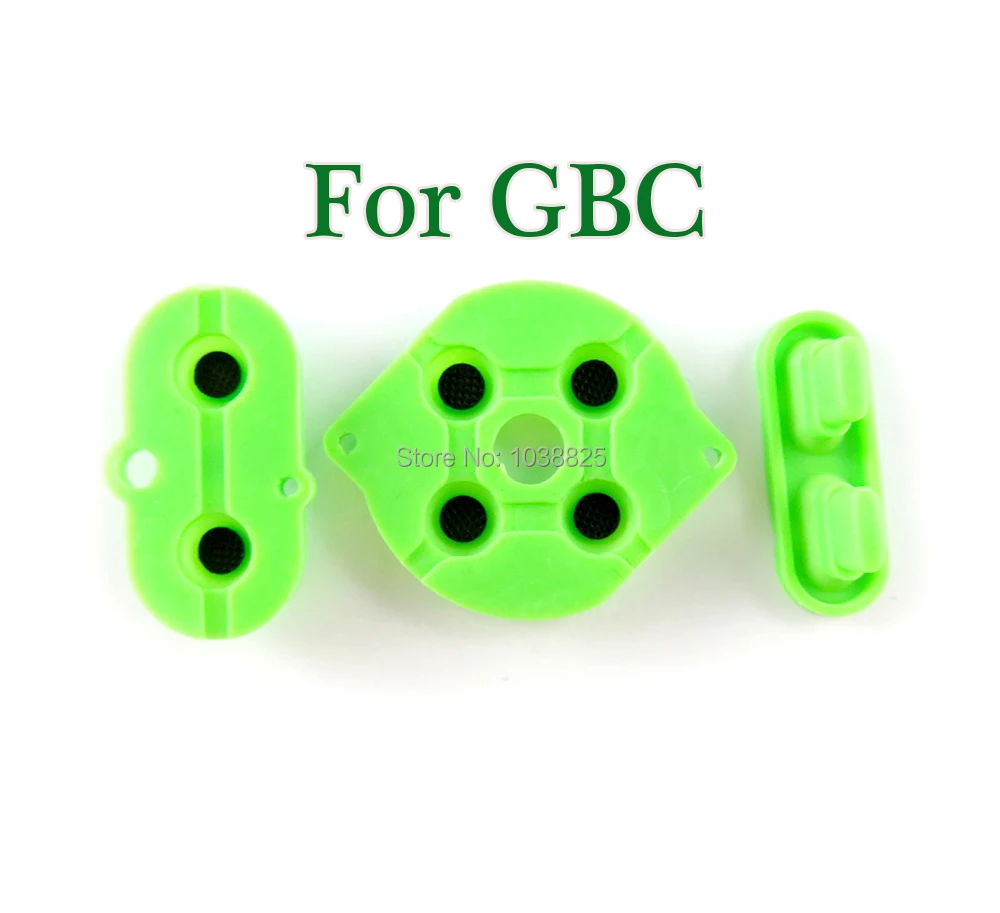 Высококачественные Проводящие резиновые прокладки для Gameboy цвет консоль GBC
