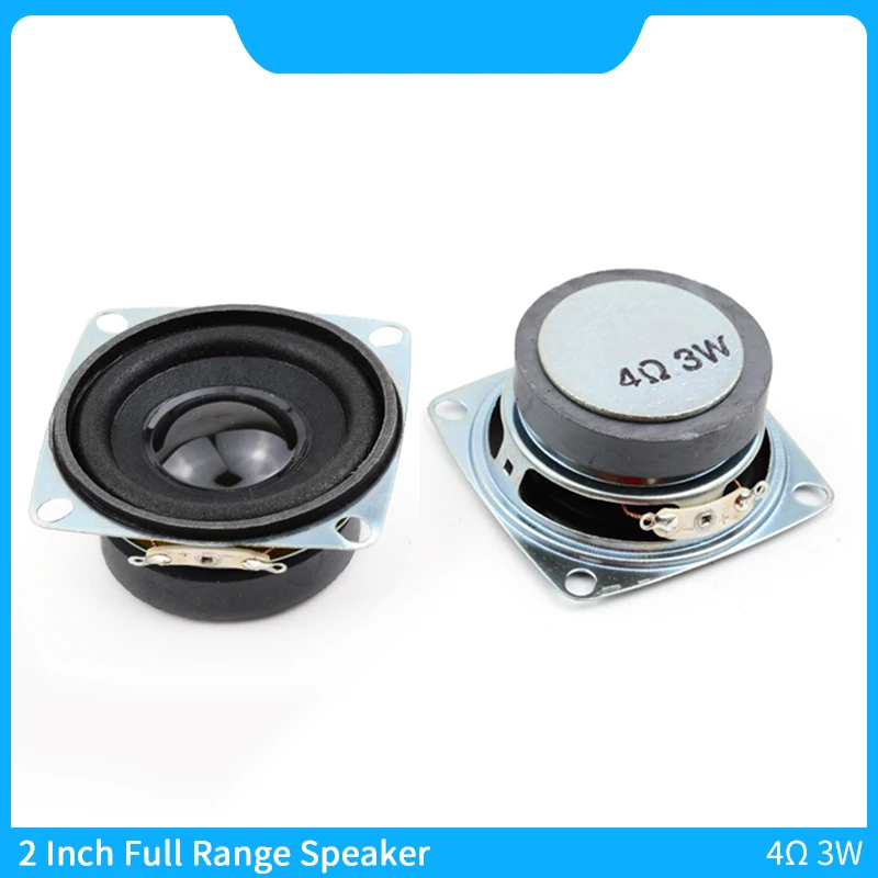 

2 Inch Full-Range Speaker 3W 4Ω Mini Speakers For Pam8403 Mini Ampilfier Portable audio System