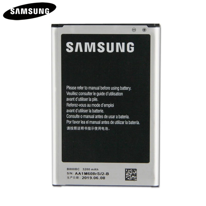 Сменный аккумулятор B800BE B800BC+ док-станция для samsung GALAXY Note3 N9006 N9005 NOTE 3 3200mAh NFC