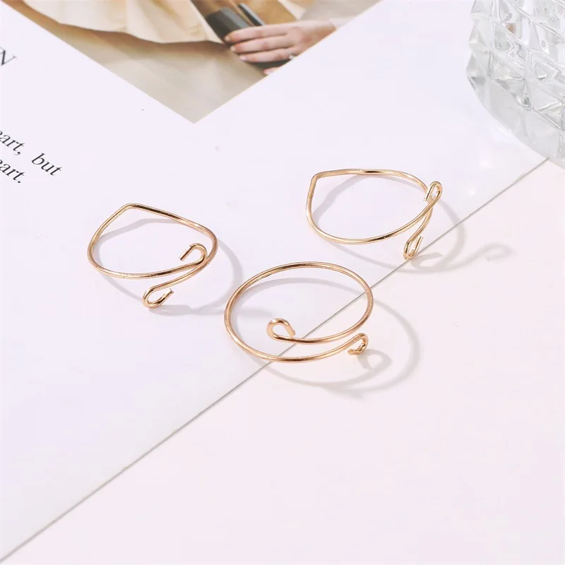 Модная одежда для девочек Подарки металлическое кольцо комплекты мужчин и