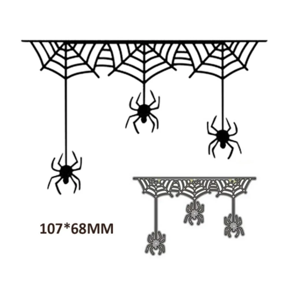 

Spider Web Metal Cutting Dies Scrapbooking New Craft Stamps Cutdie Embossing Card Make Stencil