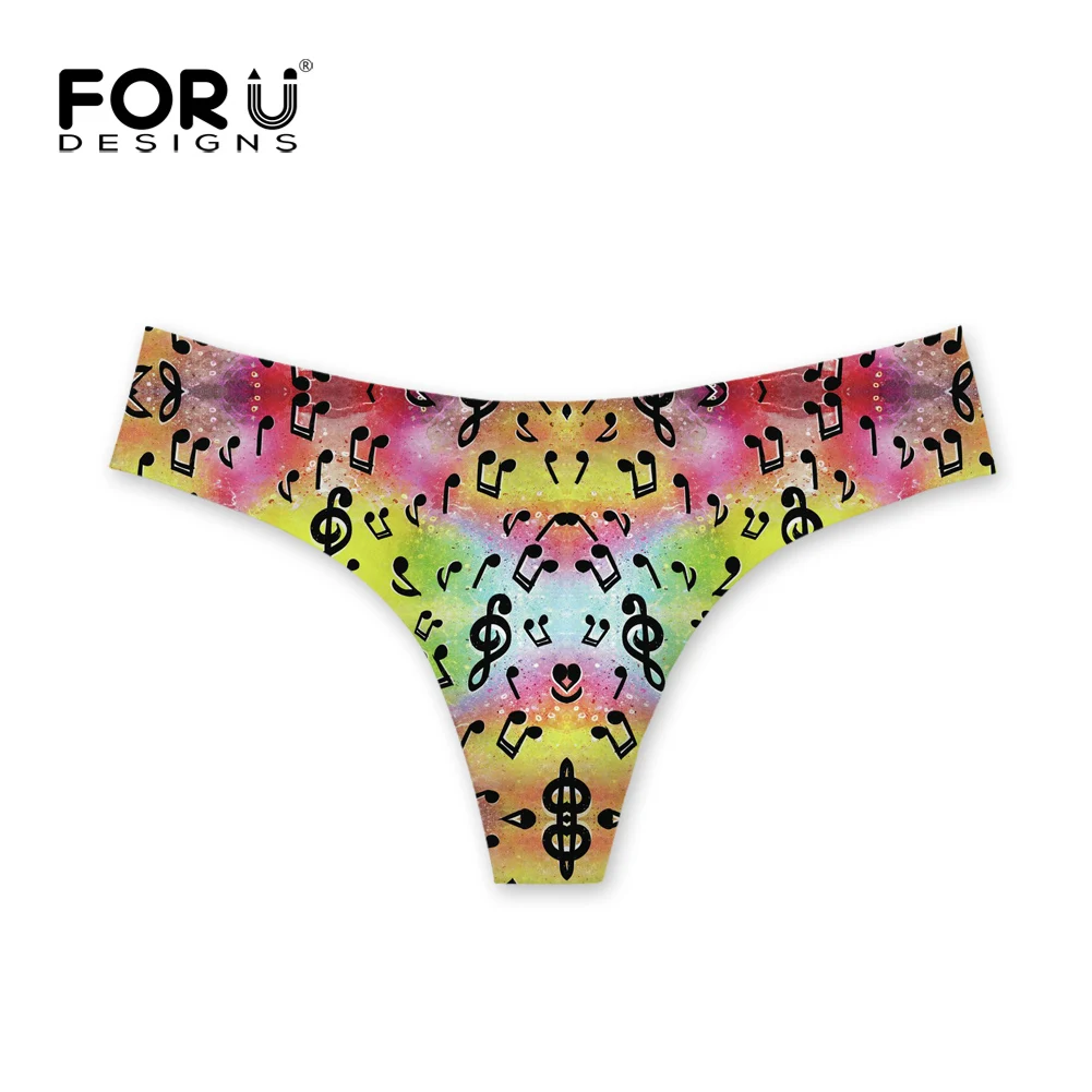 

FORUDESIGNS повседневные женские трусики для коррекции фигуры, 3 шт./компл. сексуальные трусики-стринги, женские дышащие трусики-стринги с принто...