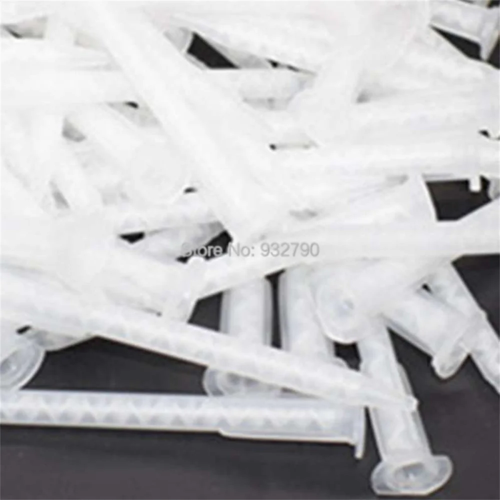 

100pcs 1:1 Epoxy Static Mixer Mixing Nozzle Static Mixer Tip 2-part