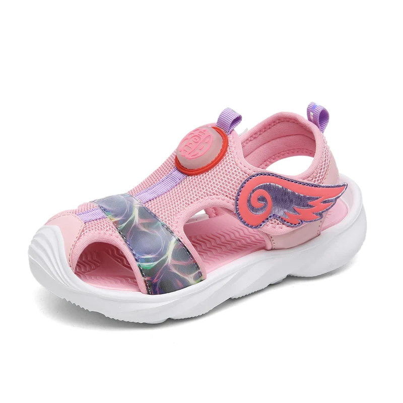 

Summer Children Sandalias Fille Girls Platform Casuales Sandale Enfant Barefoot Beach Shoes Kids Flats Brand Sneakers New 2021