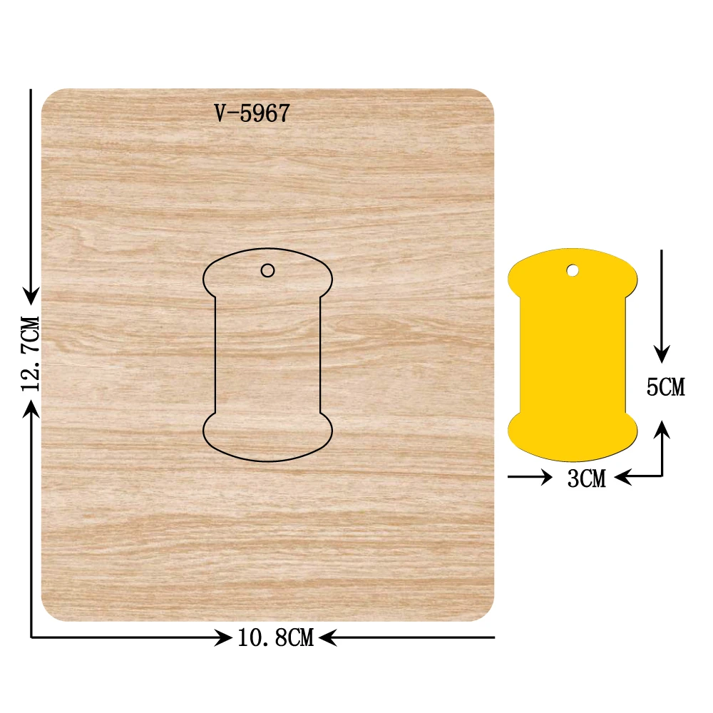 

New card wooden dies cutting dies for scrapbooking Multiple sizes V-5967