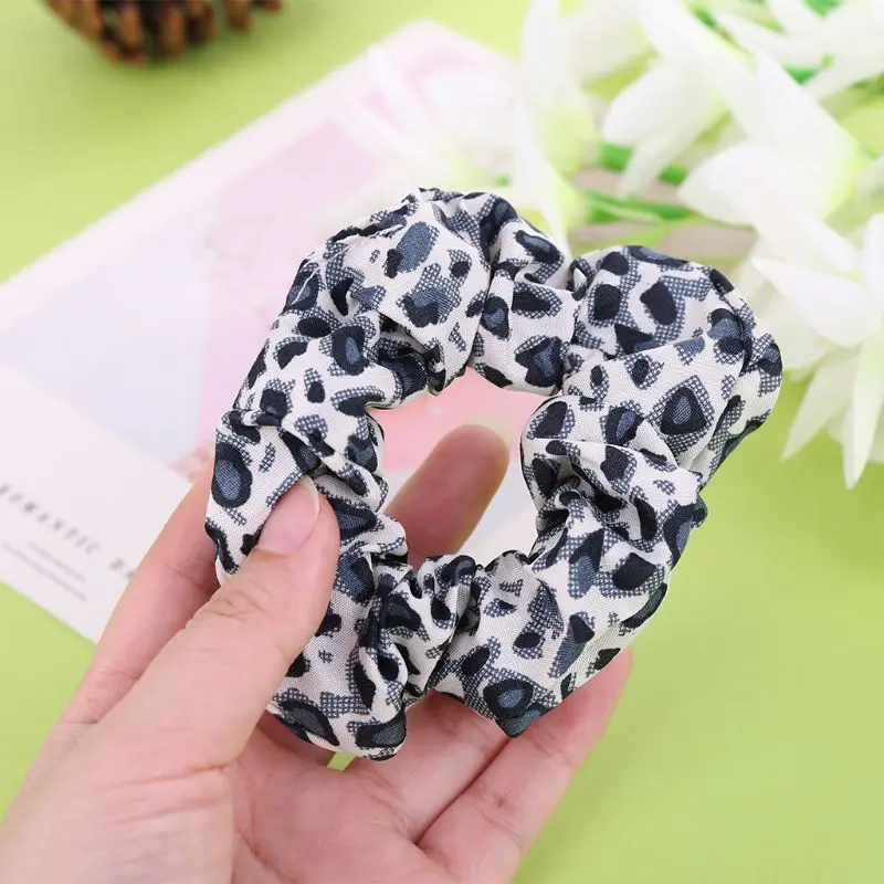 Женский шифоновый тканевый шнур для волос в виде большого кишки стиле бохо