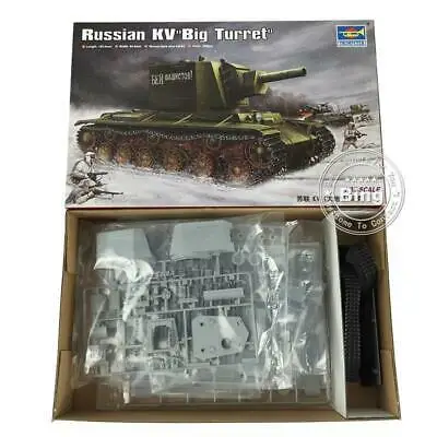 

Trumpeter 00311 1/35 Russia KV Big Turret KV-2(1939) Tank Armored Car Model Kit TH06737-SMT6