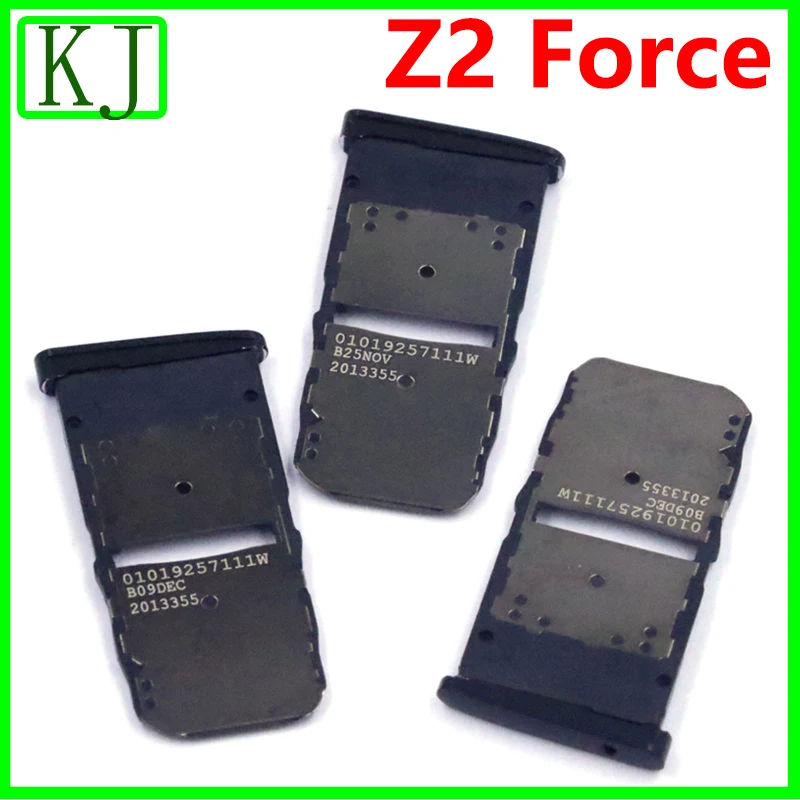 Сзади Z2 сила sim-карты лоток Слот держатель для Motorola Moto Z2Force SD sim-карты слот адаптер
