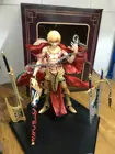 FGO Gilgamesh Fate прототип Арчер сервант стоящая модель 26 см ПВХ фигурка модель куклы игрушки