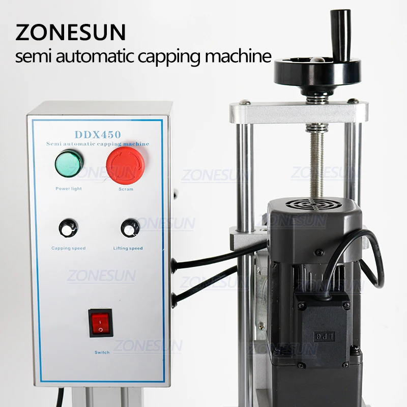 Полуавтоматическая пинговая машина ZONESUN электрическая настольная завинчивающая