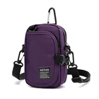 Брендовая дизайнерская мужская поясная сумка, повседневная дорожная легкая нейлоновая однотонная сумочка на ремне, сумки через плечо в стиле унисекс