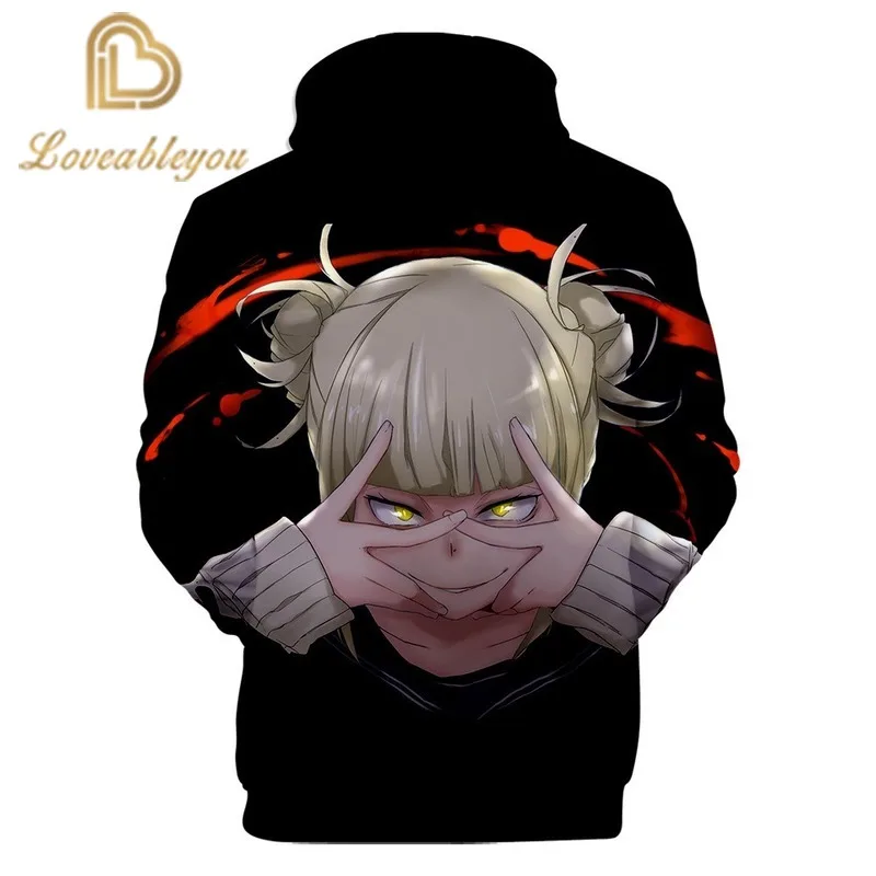 

2020 3d My Hero Academia Hoodies Women/Men Long Sleeve Casual Hooded Sweatshirts Hot Sale Children Popular Streetwear Hoodies