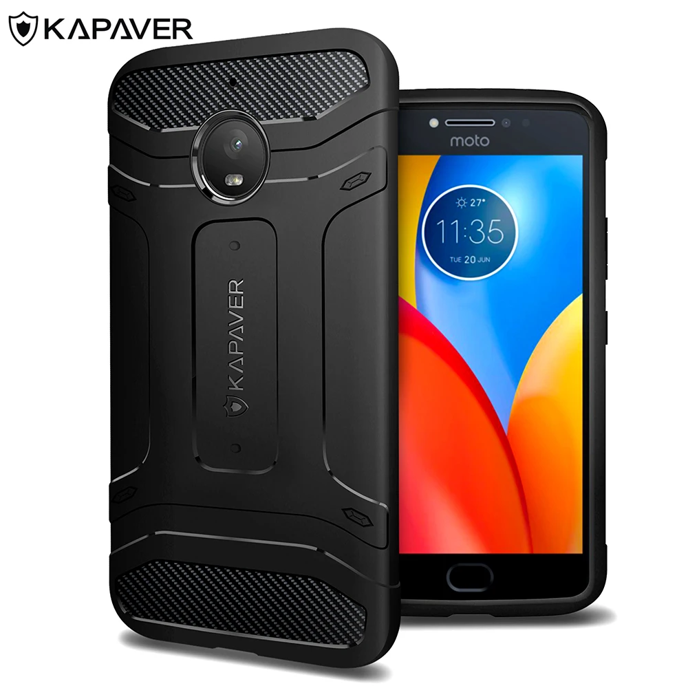 Capaver роскошный официальный устойчивый чехол для телефона Moto E4 Plus Чехол Прочный