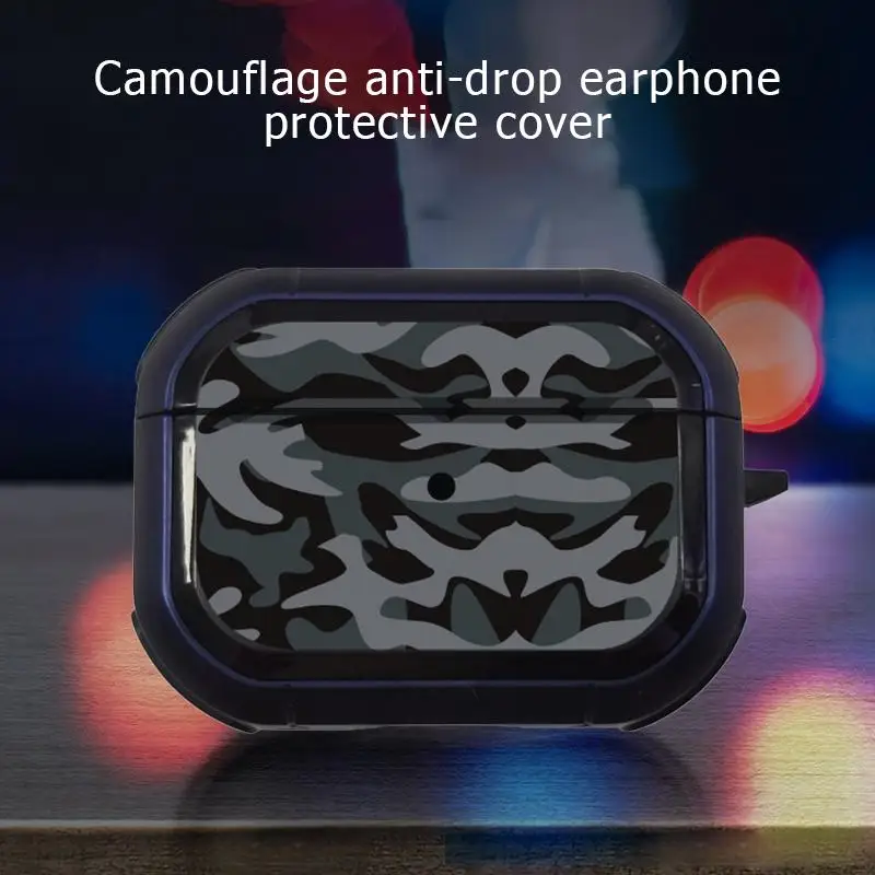 Чехол Eaphone с полным покрытием для Apple Airpods Pro чехол камуфляжным рисунком