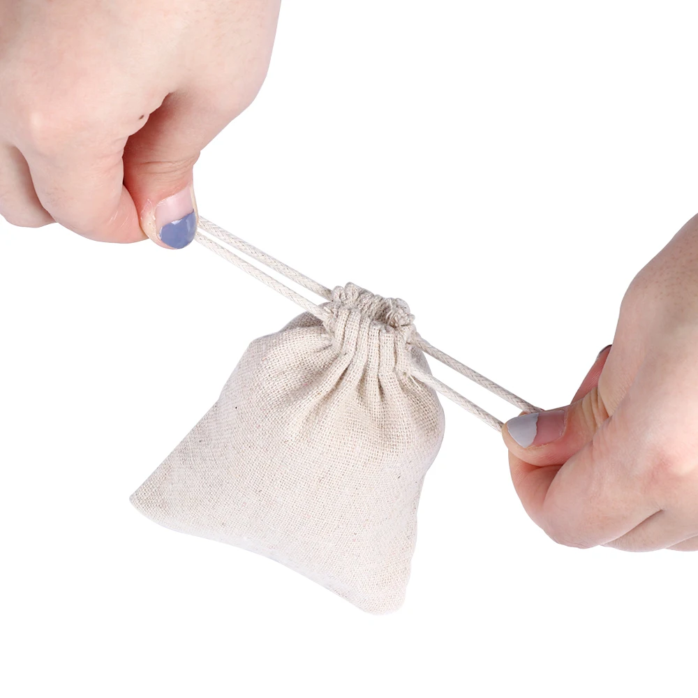 3 шт. джутовые подарочные пакеты для конфет 5 размеров