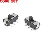 20 шт. тумблеры, двойные переключатели, 6 футов, 2 блока, 2 ручки, 2 мм, SMD, ползунковый переключатель, постоянный ток 12 В