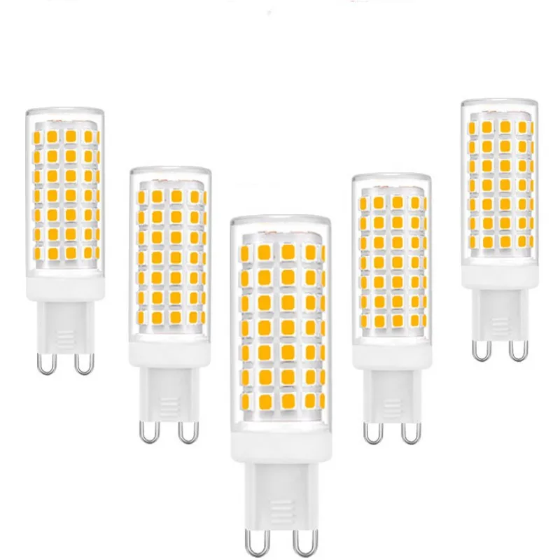 

5PCS 32led ceramic G9 led bulb 3W 220V 110V G9 led lamp SMD2835 G9 LED Corn light Replace 30W 40W 50W 70W 80W halogen light