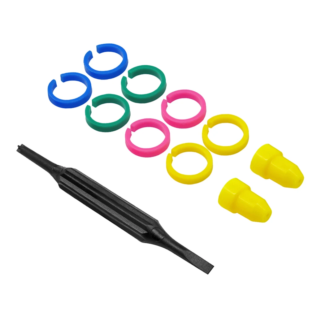 Аксессуары для щупа осциллографа набор регулировочных колец маркер IC защитные