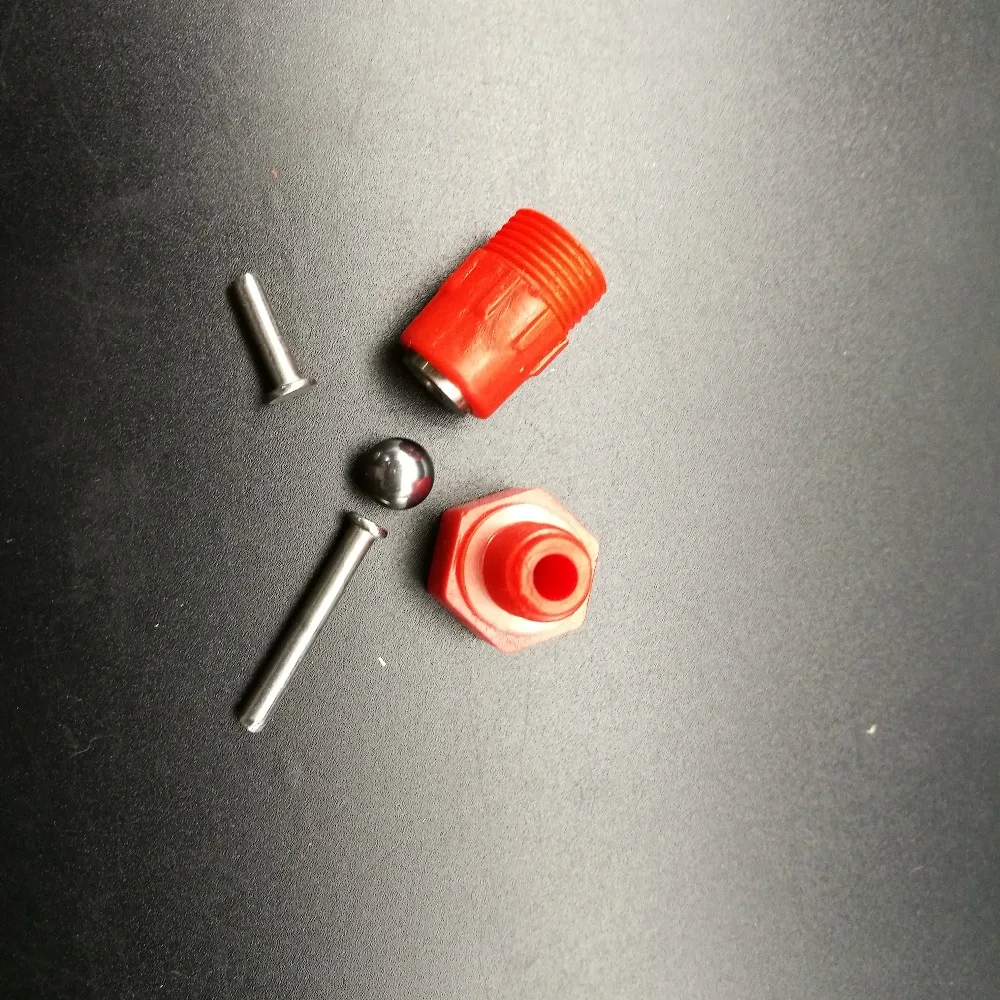 100 шт. Красные соски поилка для цыплят корма птицы птиц голубей кормление ягодиц