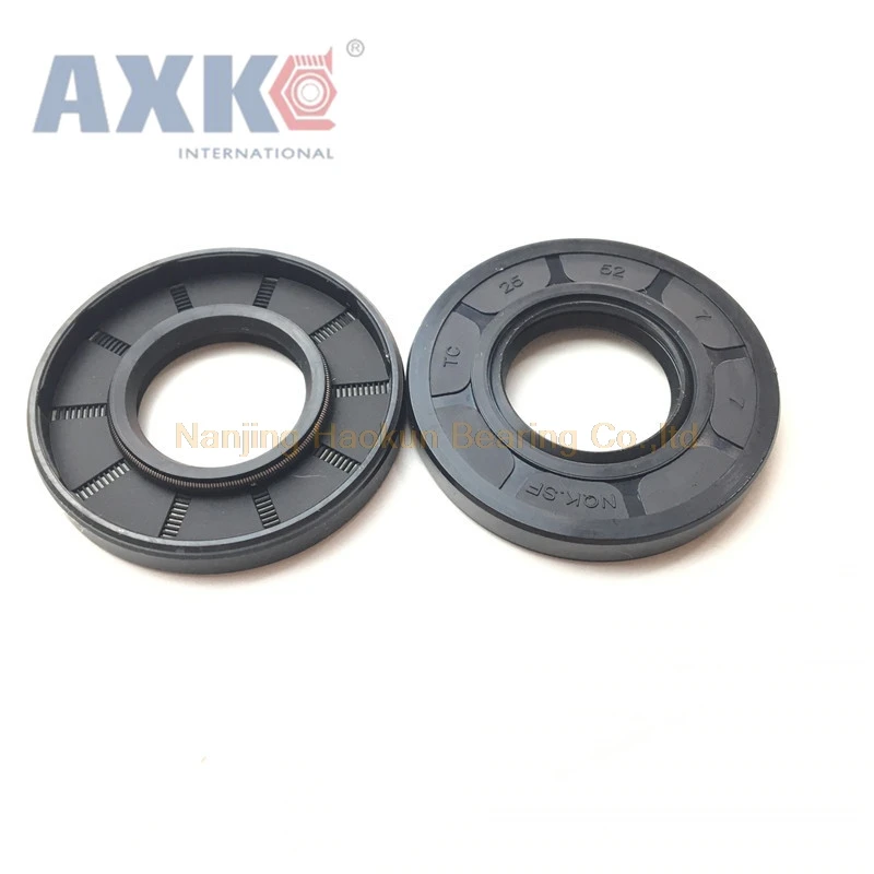 AXK 10x19x4/7 10x20x5/7 Нитриловая Резина черное NBR двойное пружинное кольцо для губ TC