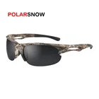 Солнцезащитные очки POLARSNOW UV400 для мужчин и женщин, поляризационные камуфляжные, для спорта на открытом воздухе