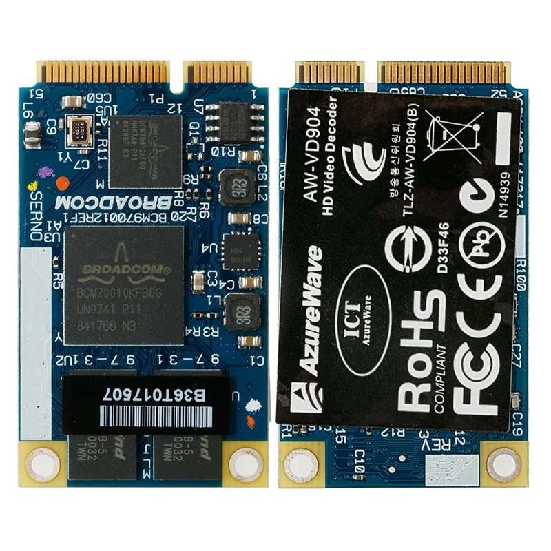 Для BCM970012 BCM70012 декодер формата HD AW VD904 Mini PCIE карта для ТВ нетбуков Прямая
