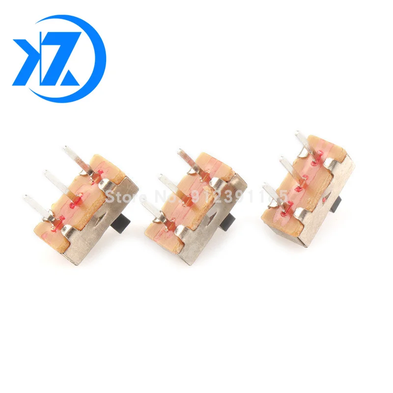 20Pcs SS12D00 Interruptor on-off mini Slide Switch 3pin 1P2T 2 Position High quality toggle switch Handle length:3MM/4MM/5MM/6MM |